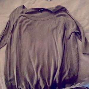 Army green long sleeve legging sweater